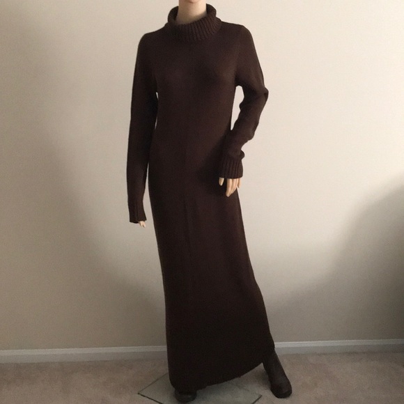 long ankle length sweater dresses